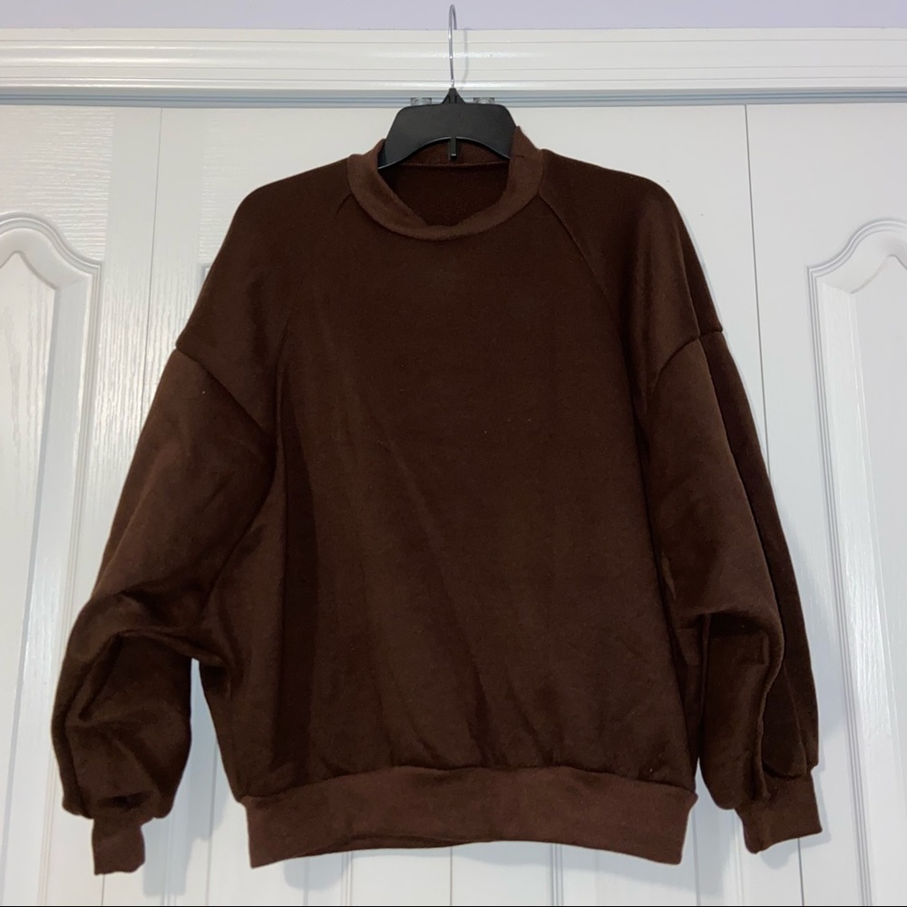 Crew Drop Shoulder Sweatshirt